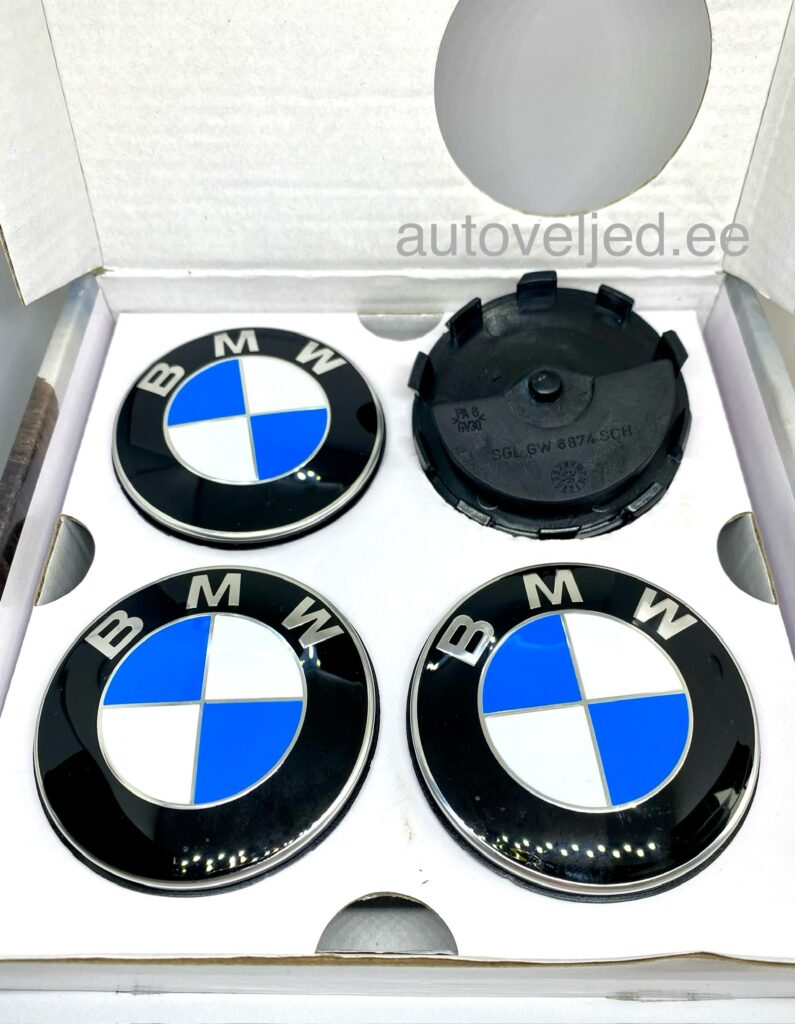 BMW 68mm Floating Center Caps