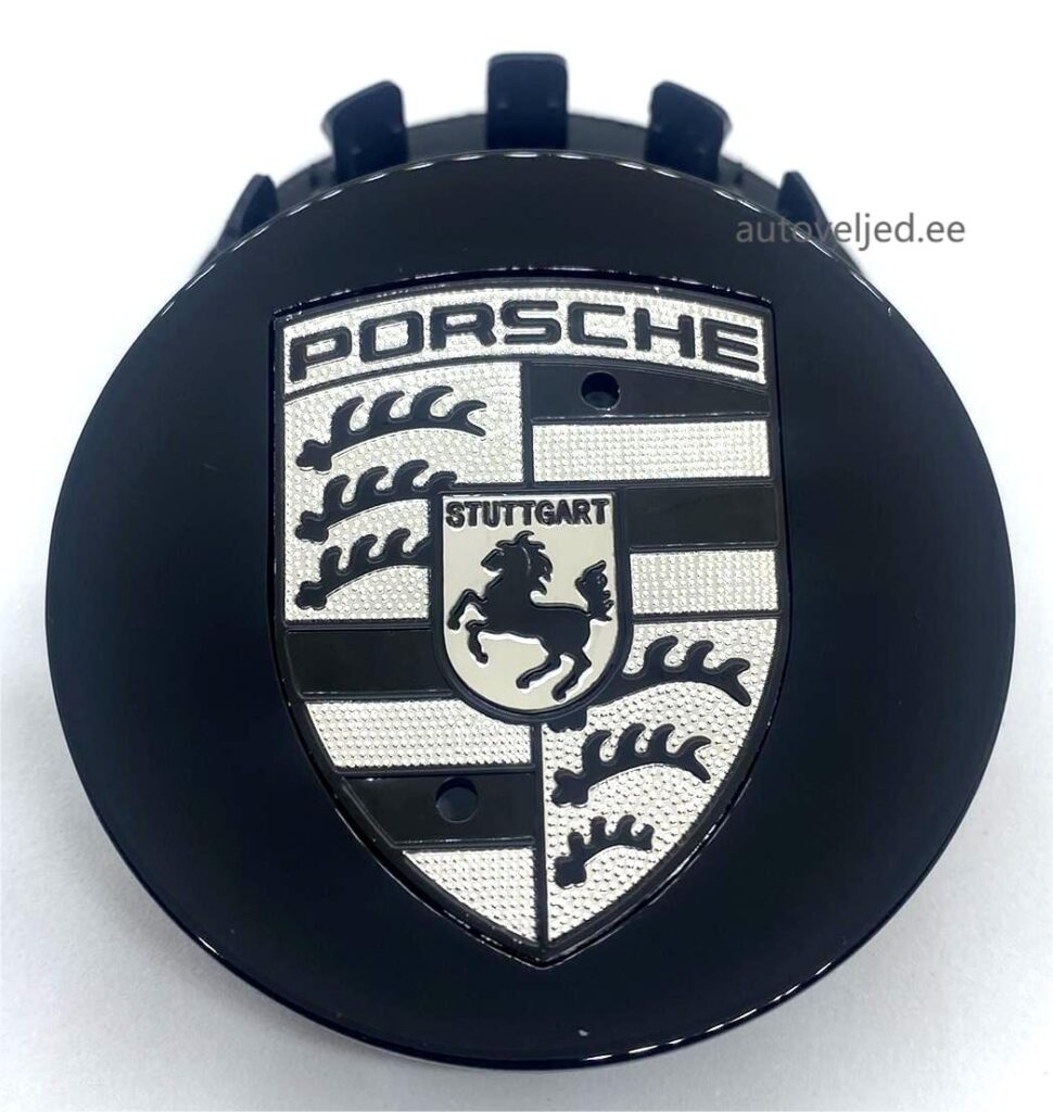 Porsche Black/Silver 75mm