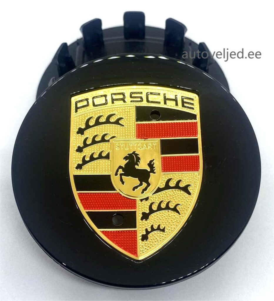 Porsche Black/Gold 75mm