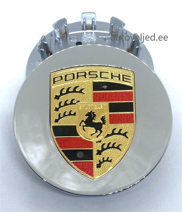Porsche Chrom/Gold 75mm