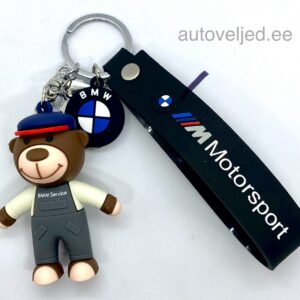 BMW Luxury Car Keychain Grey