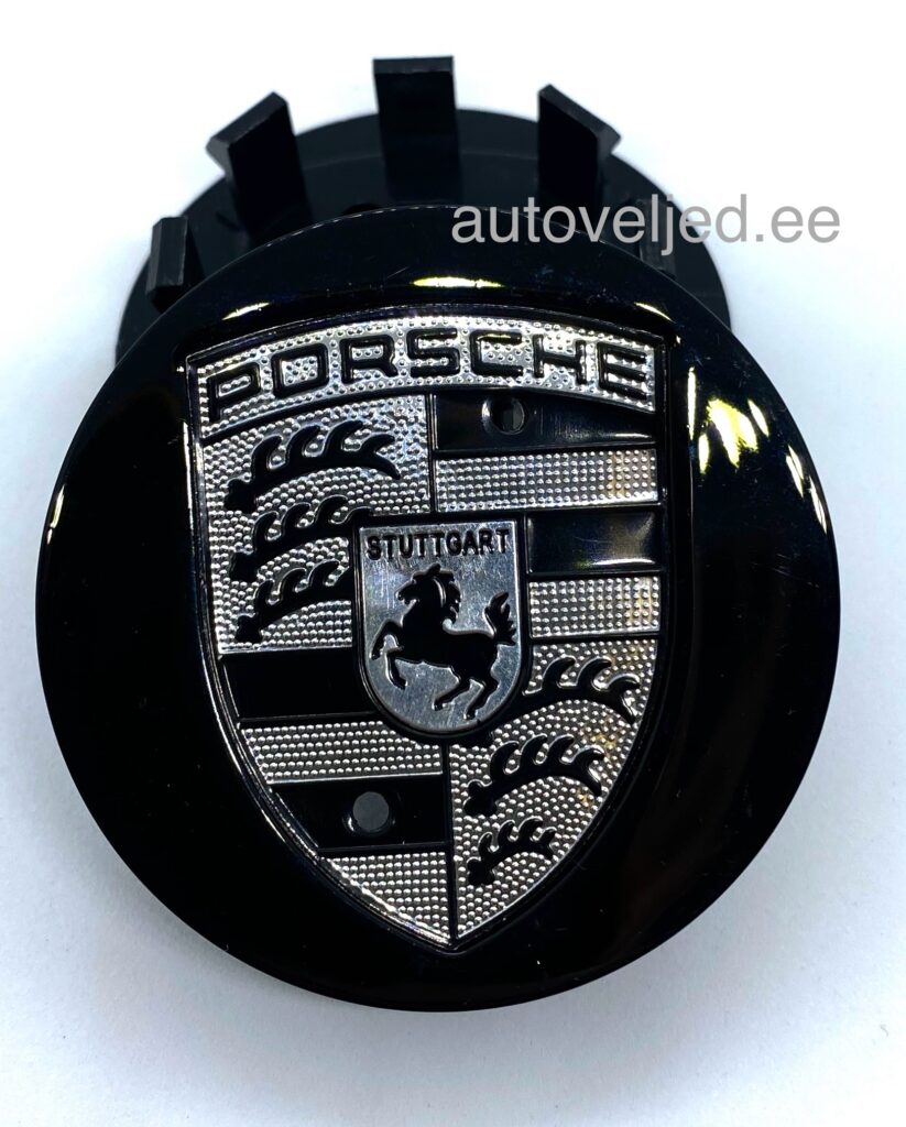 Porsche Black/Silver 65mm