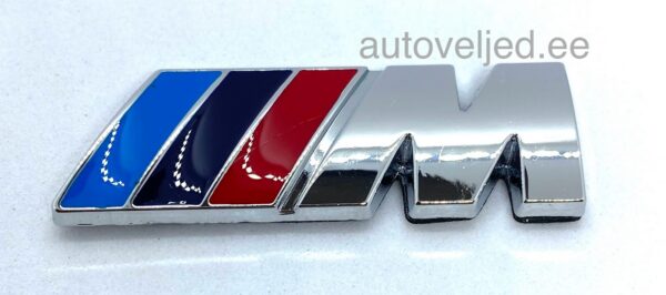 M Embleem 45x15mm
