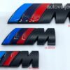 M Embleem Black 45x15mm - Image 3