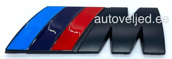 M Embleem Black 82x30mm