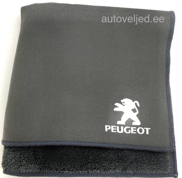Peugeot Car Cleaning microfiber cloth