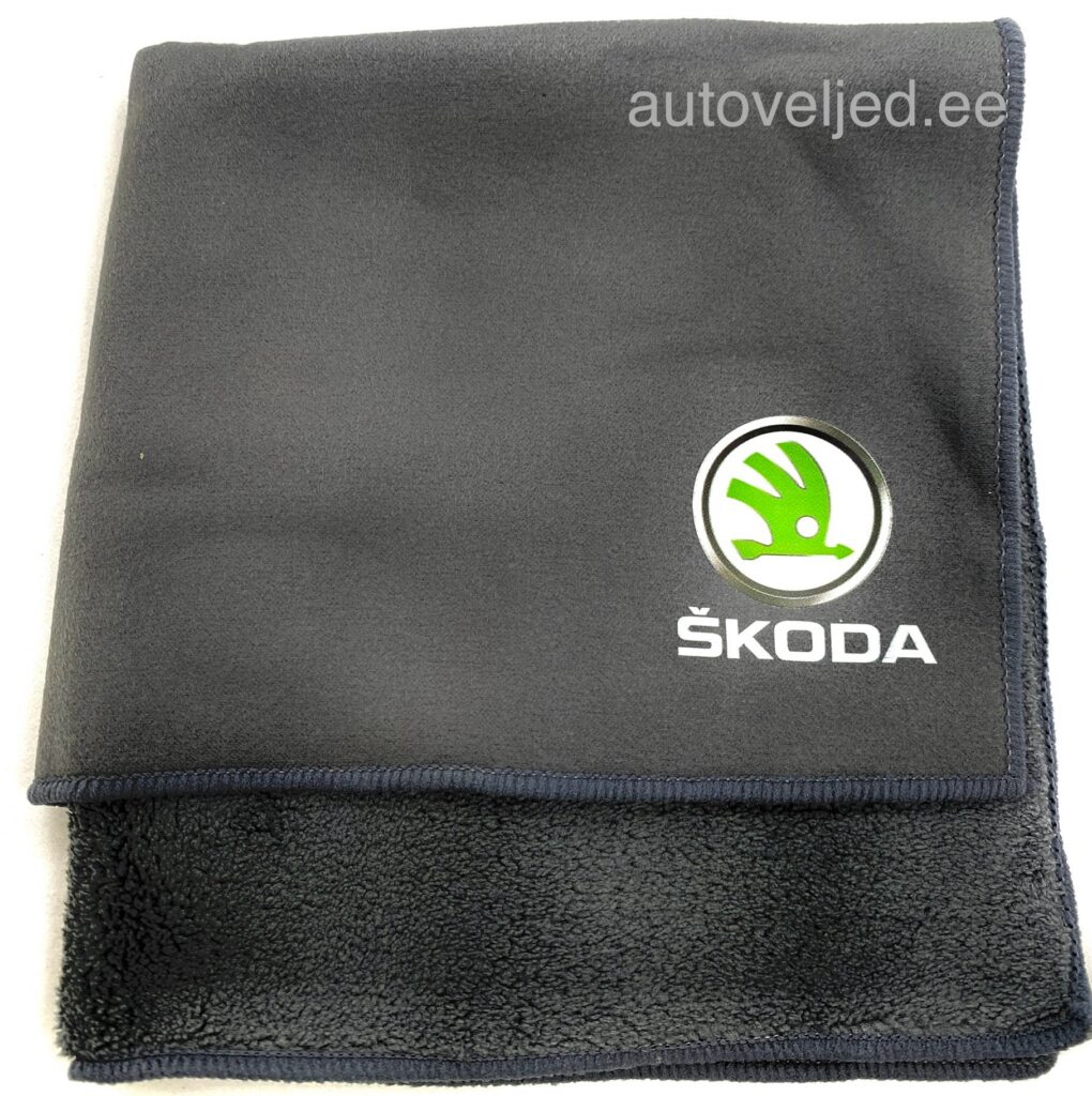 Skoda Car Cleaning microfiber cloth