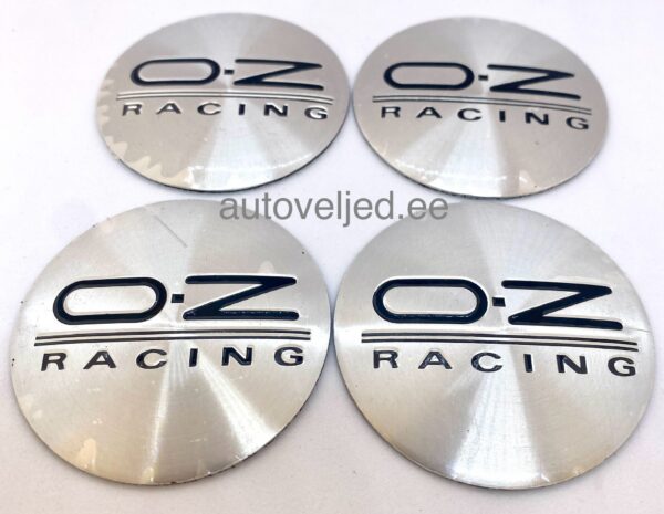 O.Z Racing Silver/Black 56mm