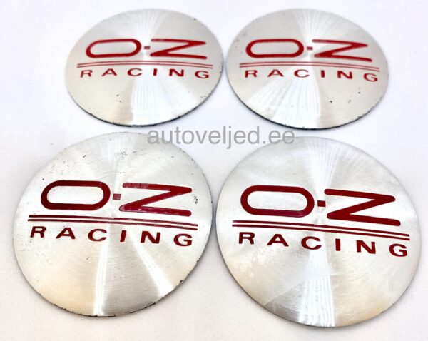 O.Z Racing Silver/Red 56mm