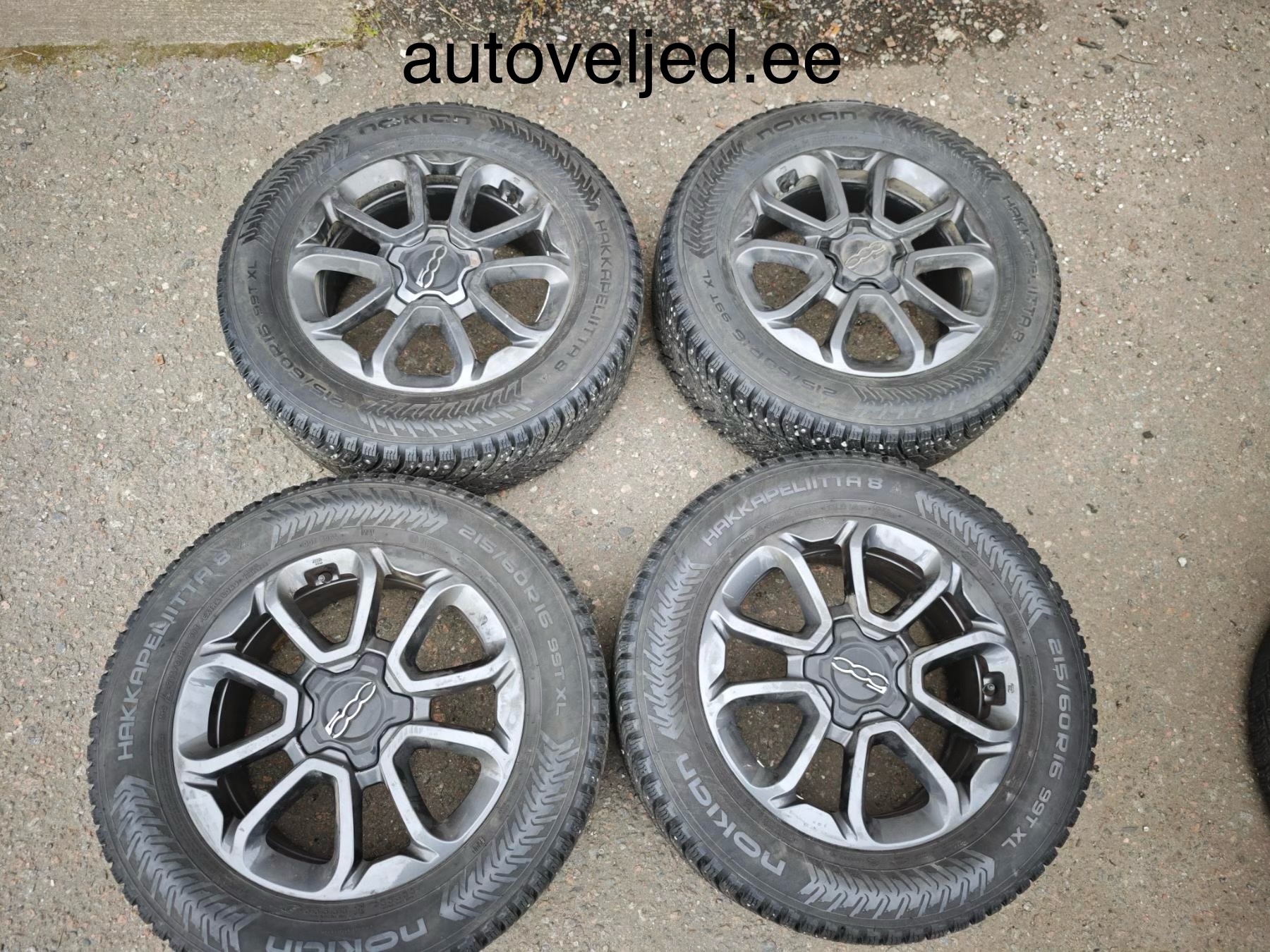 Fiat 500 X Nokian Hakkapeliitta 8