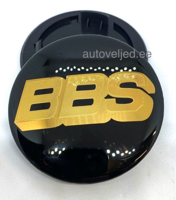 BBS Black/Gold 70mm