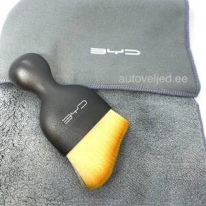 BYD Car Cleaning Soft Brush and microfiber cloth