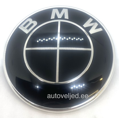 BMW Full Black 74mm